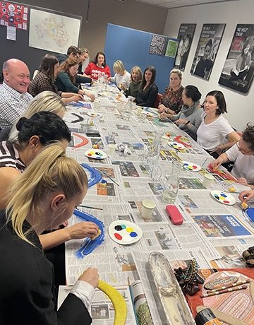 Aboriginal Incursions - Paint Your Own Boomerang Art Workshop